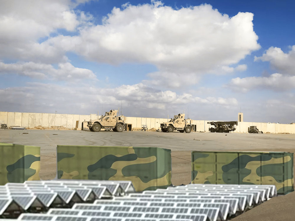 Solar Power Containers for Askeri İşler